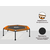 Батут UNIX Line FITNESS Lite Orange (130 cm), Цвет: Оранжевый, фото 4