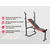 Скамья силовая со стойками UNIX Fit BENCH 120, фото 11