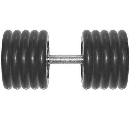 Гантель Barbell 53,5 кг неразборная профи, фото 