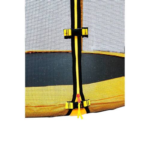 Батут с защитной сеткой "Trampoline 6" диаметр 1,8 м жёлтый, Цвет: Жёлтый, фото 2