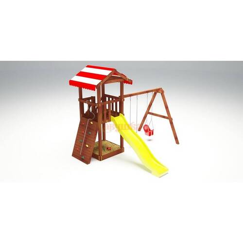 Детская деревянная игровая площадка Савушка Classiс, фото 6