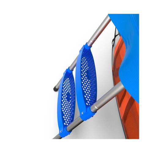 Батут DFC JUMP BASKET 8FT-JBSK-B с внутренней сеткой и лестницей (244 cм), фото 6