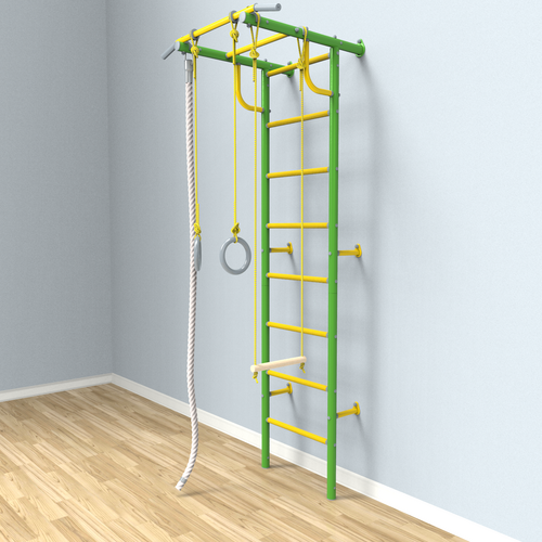 Шведская стенка Rokids Роки-1 green, Цвет: Зеленый, фото 2