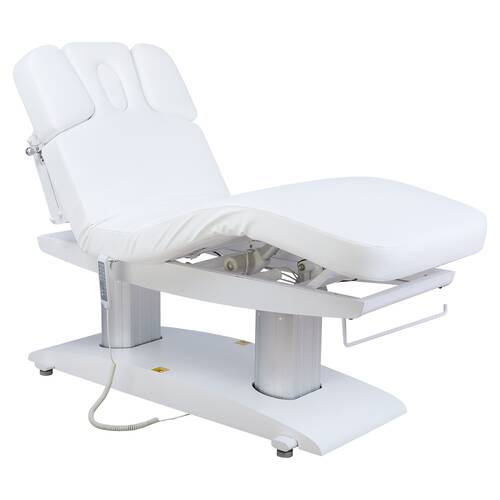 Массажный стол стационарный Mizomed MZ 2259H с электроприводом и подогревом (белый), Цвет: Белый, фото 12