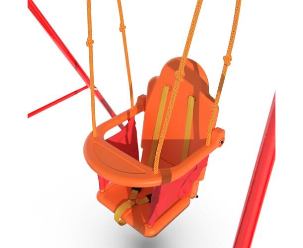 Качели для малышей DFC Kids с ремнями безопасности складные BS-02, фото 4