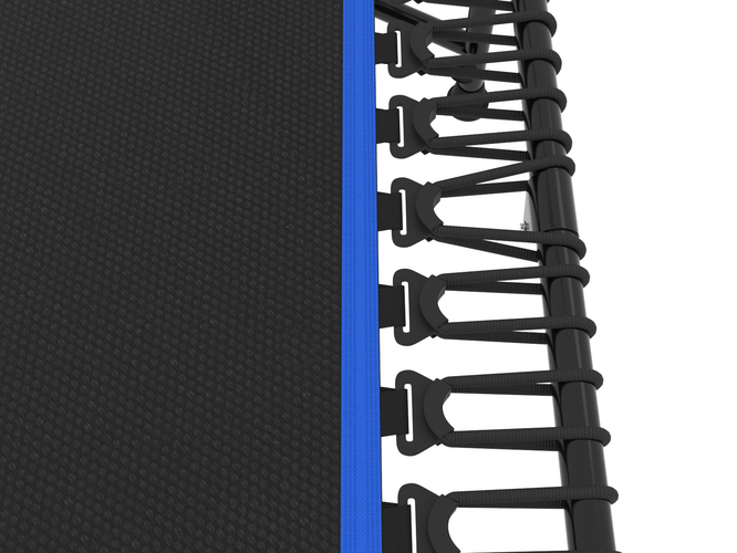Батут UNIX Line FITNESS Lite Blue (130 cm), Цвет: Синий, фото 9