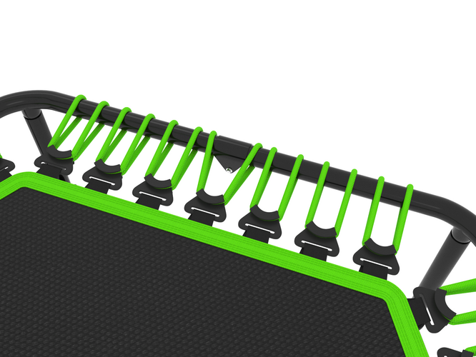 Батут UNIX Line FITNESS Lite Green (130 cm), Цвет: Зеленый, фото 9