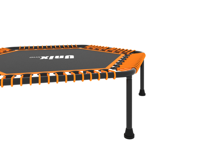 Батут UNIX Line FITNESS Lite Orange (130 cm), Цвет: Оранжевый, фото 5