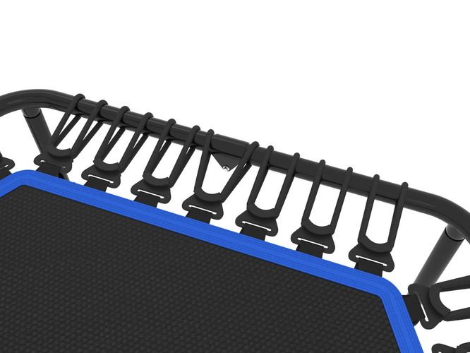 Батут UNIX Line FITNESS Lite Blue (130 cm), Цвет: Синий, фото 5