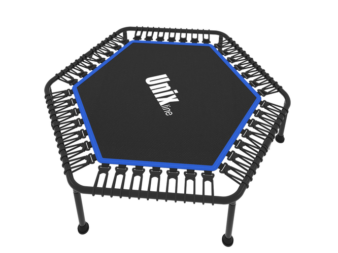 Батут UNIX Line FITNESS Lite Blue (130 cm), Цвет: Синий, фото 6
