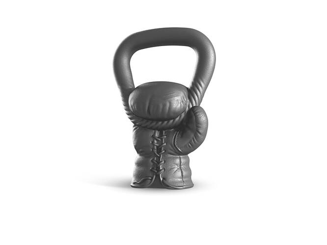 Гиря Iron Head Рокки 16 кг, фото 4