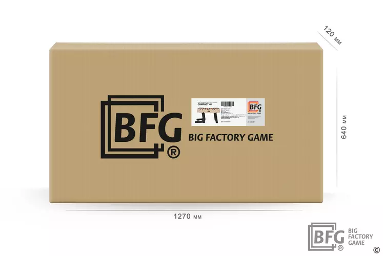 Настольный футбол / Кикер BFG Compact 48 (Йоркшир), фото 5