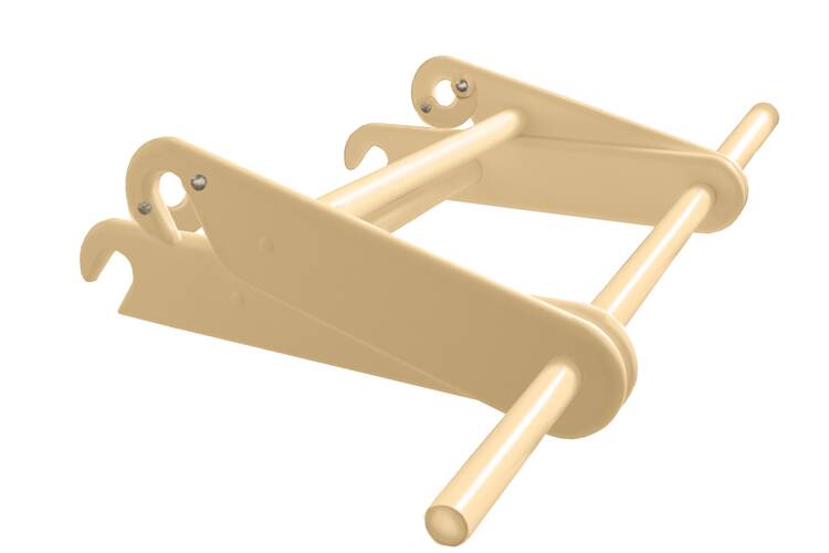 Турник деревянный Kampfer Pull-up Bar, Цвет стоек: №0 без покрытия, фото 3