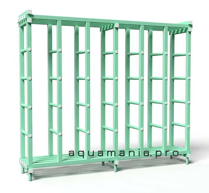 Стеллаж (вариант 3) 2000x600x2000 мм