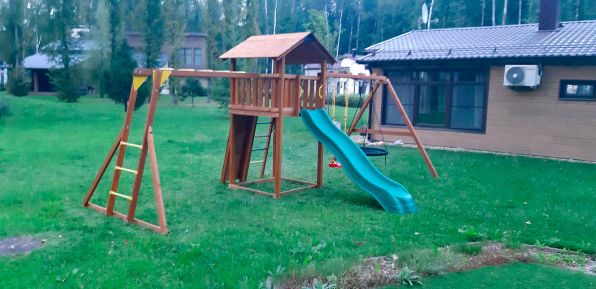 Детская игровая площадка Jungle Gym JC4 "Пилатус"