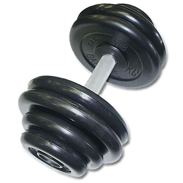 Гантель Barbell 46 кг неразборная профи