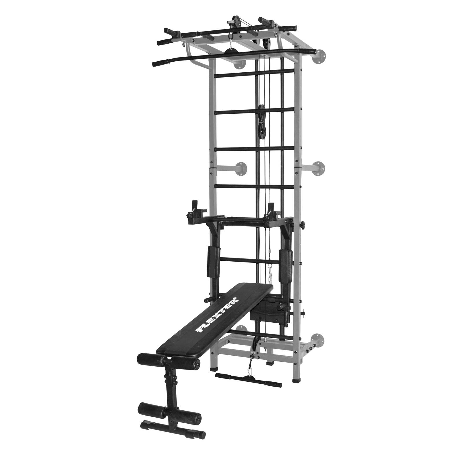 СК "Flexter" "Крафт" SystemLight 3 в 1 серебристый/чёрный