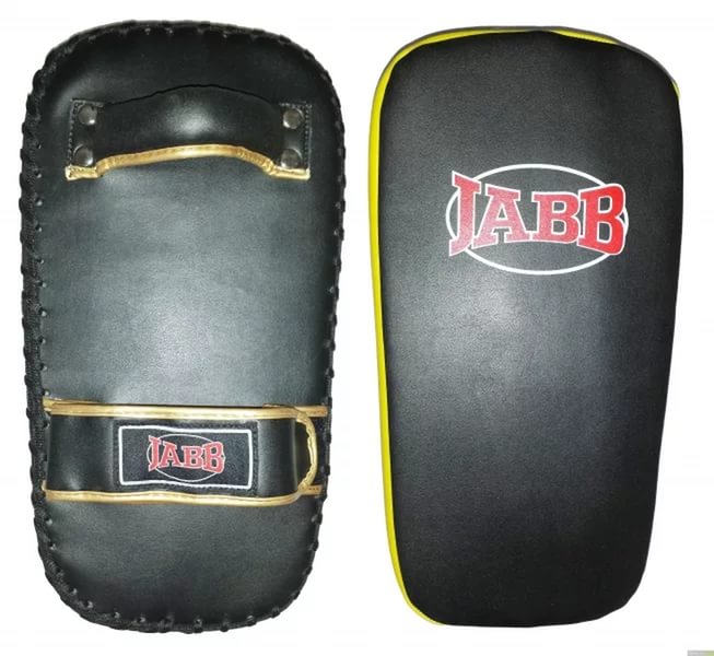 Макивара Jabb (иск.кожа) JE-2235 черный/желтый N/S