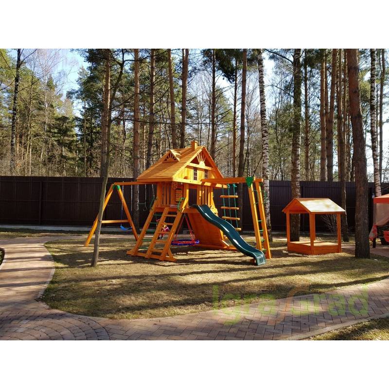 Детская площадка IgraGrad Крепость Фани с рукоходом (Домик)