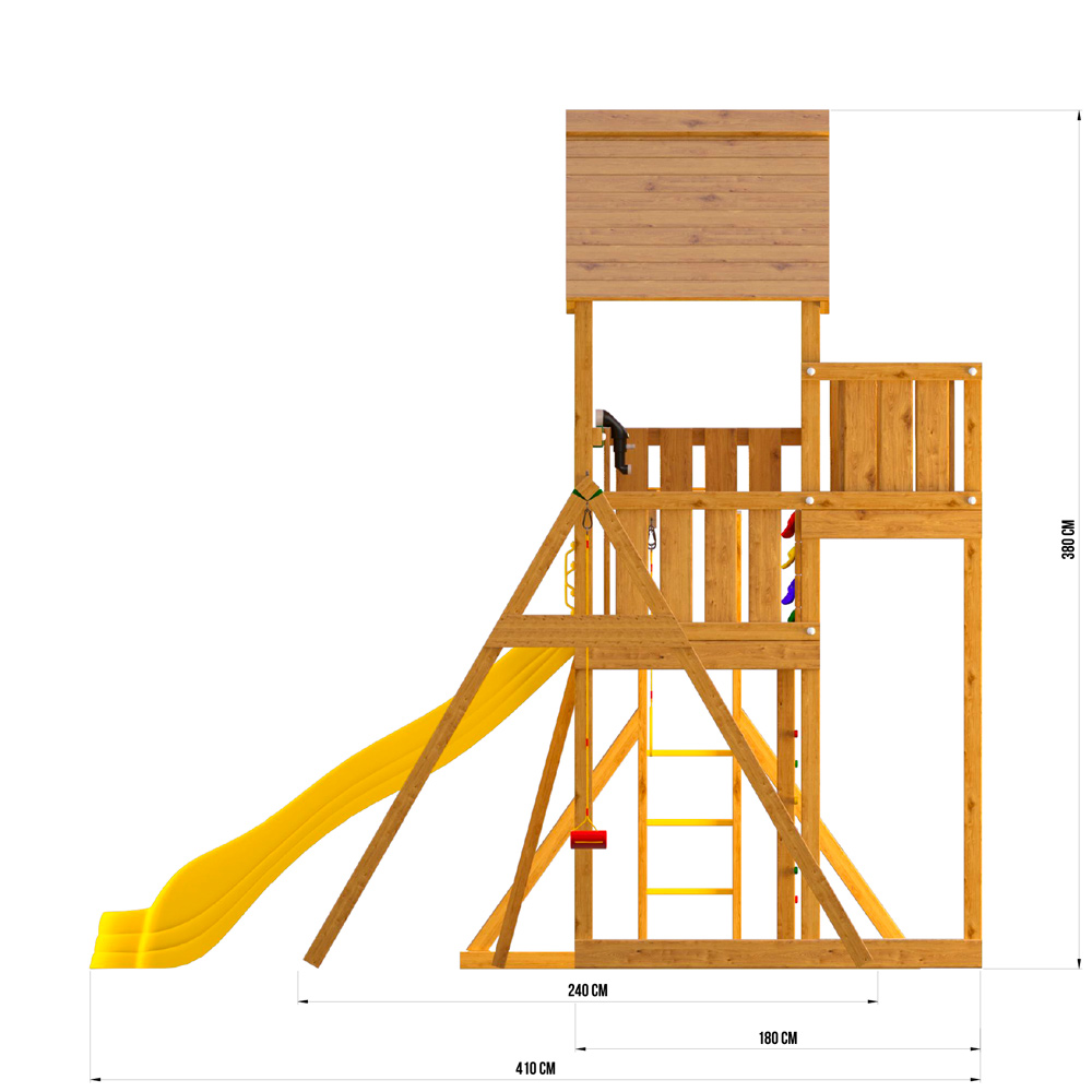 Детская игровая площадка Jungle Gym JP8 "Эльбрус"
