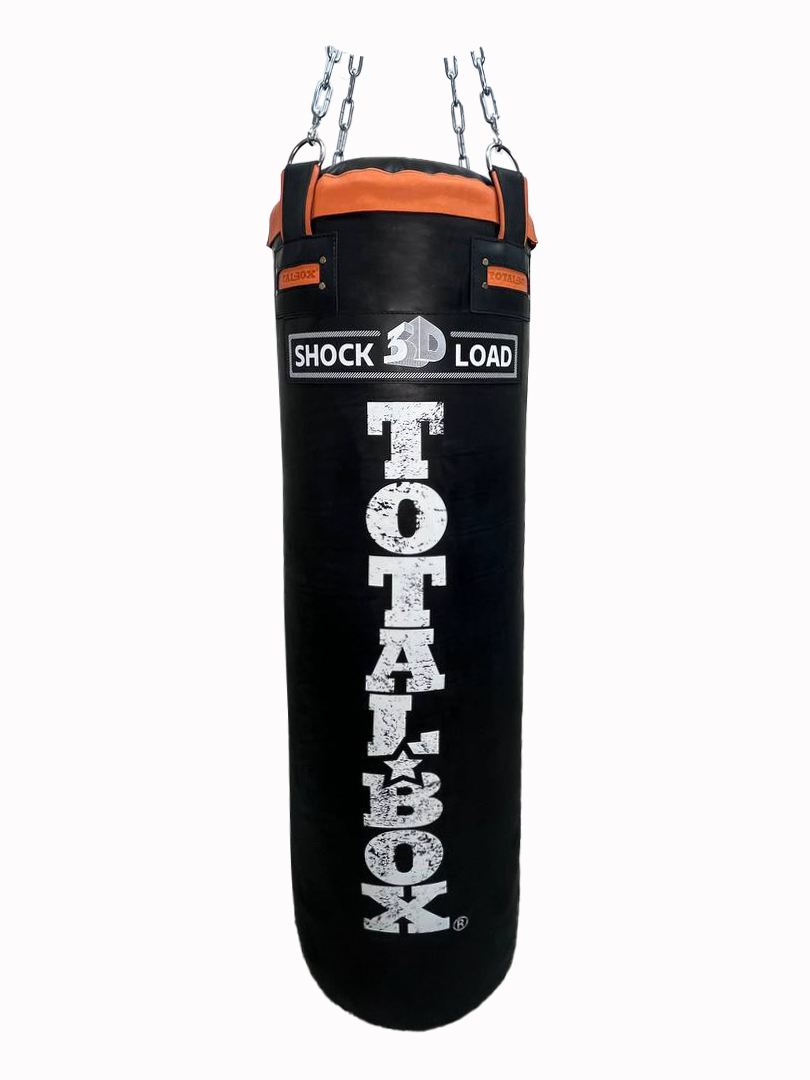 Боксерский мешок TOTALBOX 3D Shock load (136x42 см 66 кг)