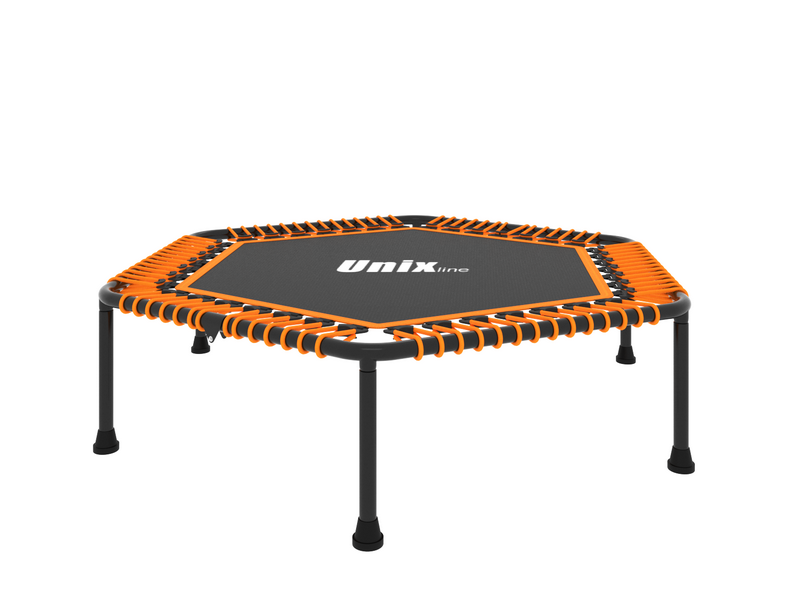 Батут UNIX Line FITNESS Lite Orange (130 cm)