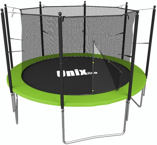 Батут UNIX line Simple 8 ft Green (inside)