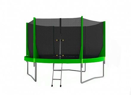 Батут OPTIFIT JUMP 14ft 4,27 м зеленый