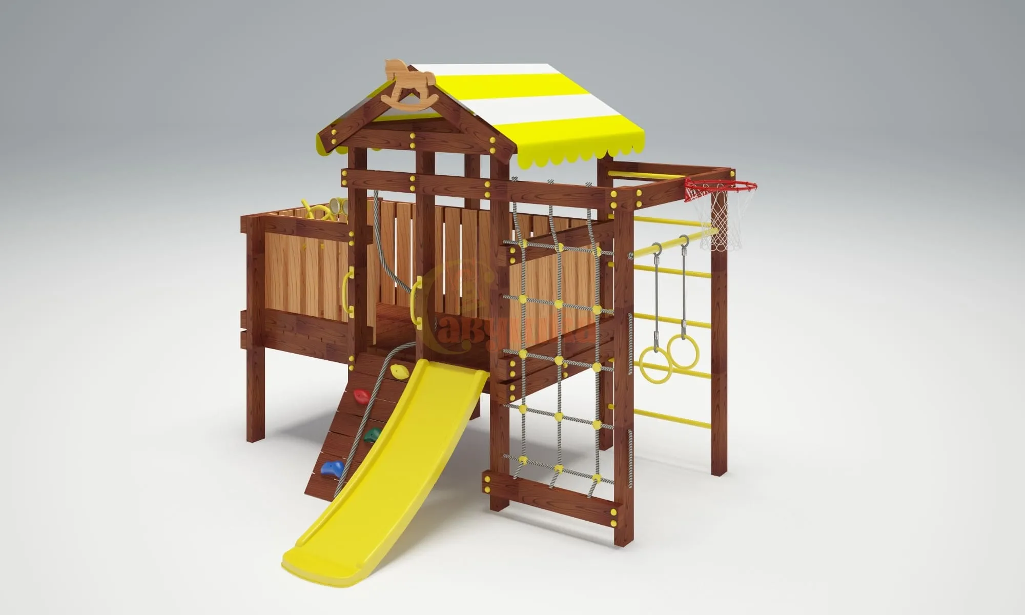 Детская площадка Савушка Baby play 3