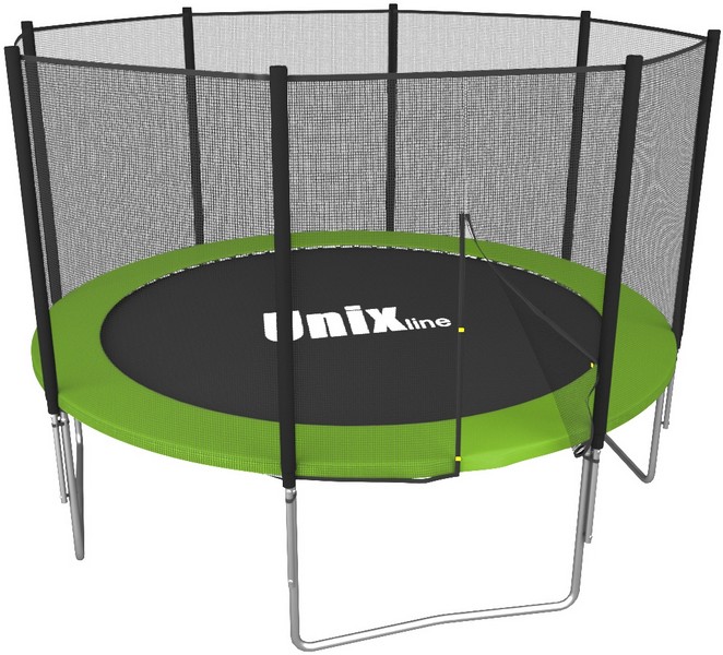 Батут UNIX line Simple 10 ft Green (outside)