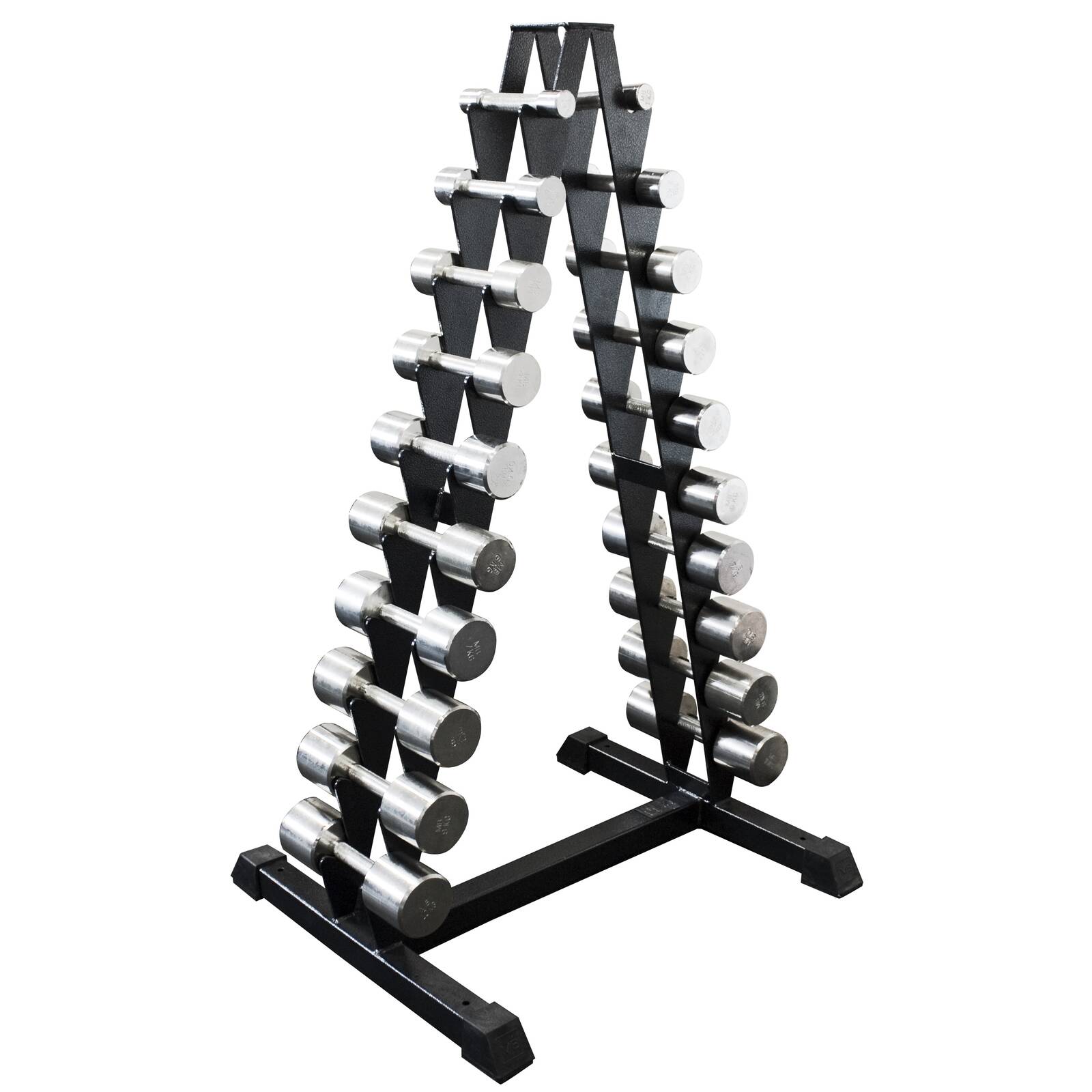 Гантель Barbell 9 кг неразборная фитнесс хром