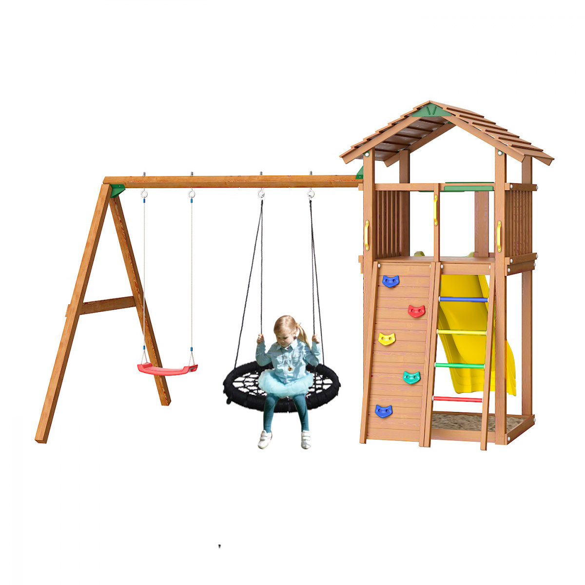 Детская игровая площадка Jungle Gym JC8 "Троодос"