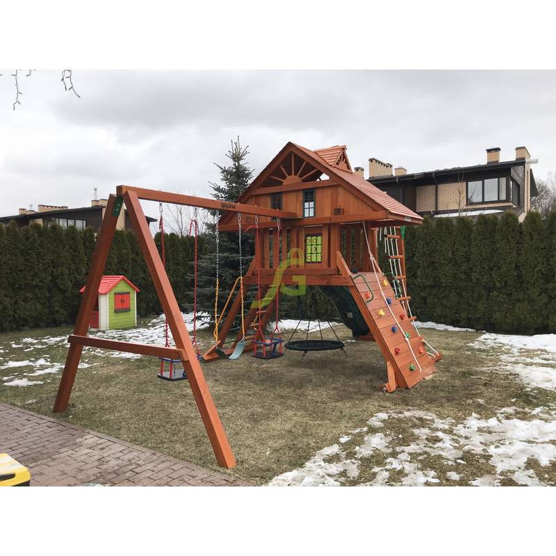 Детская площадка IgraGrad Крепость Фани с рукоходом (Домик)