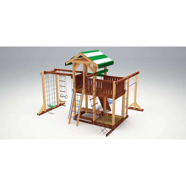 Детская деревянная игровая площадка Савушка 15