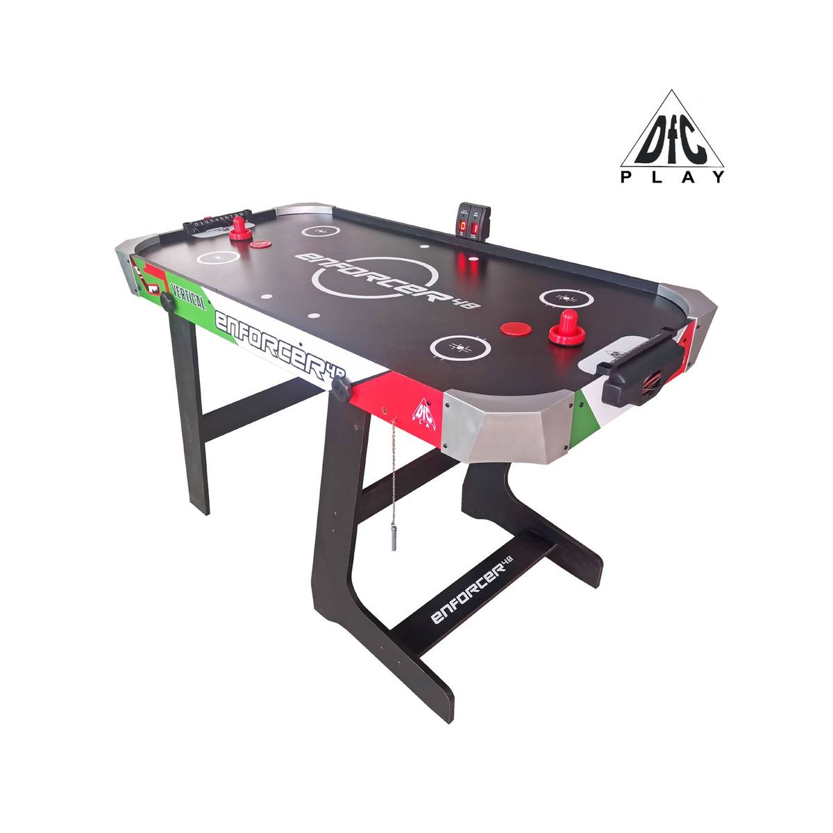 Игровой стол - аэрохоккей DFC ENFORCER 48" складной AT-130