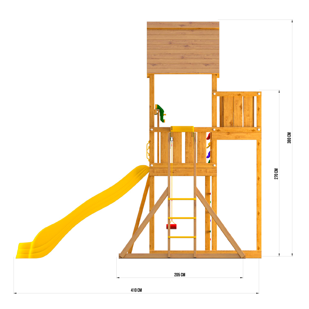 Детская игровая площадка Jungle Gym JP5 "Кудеби"