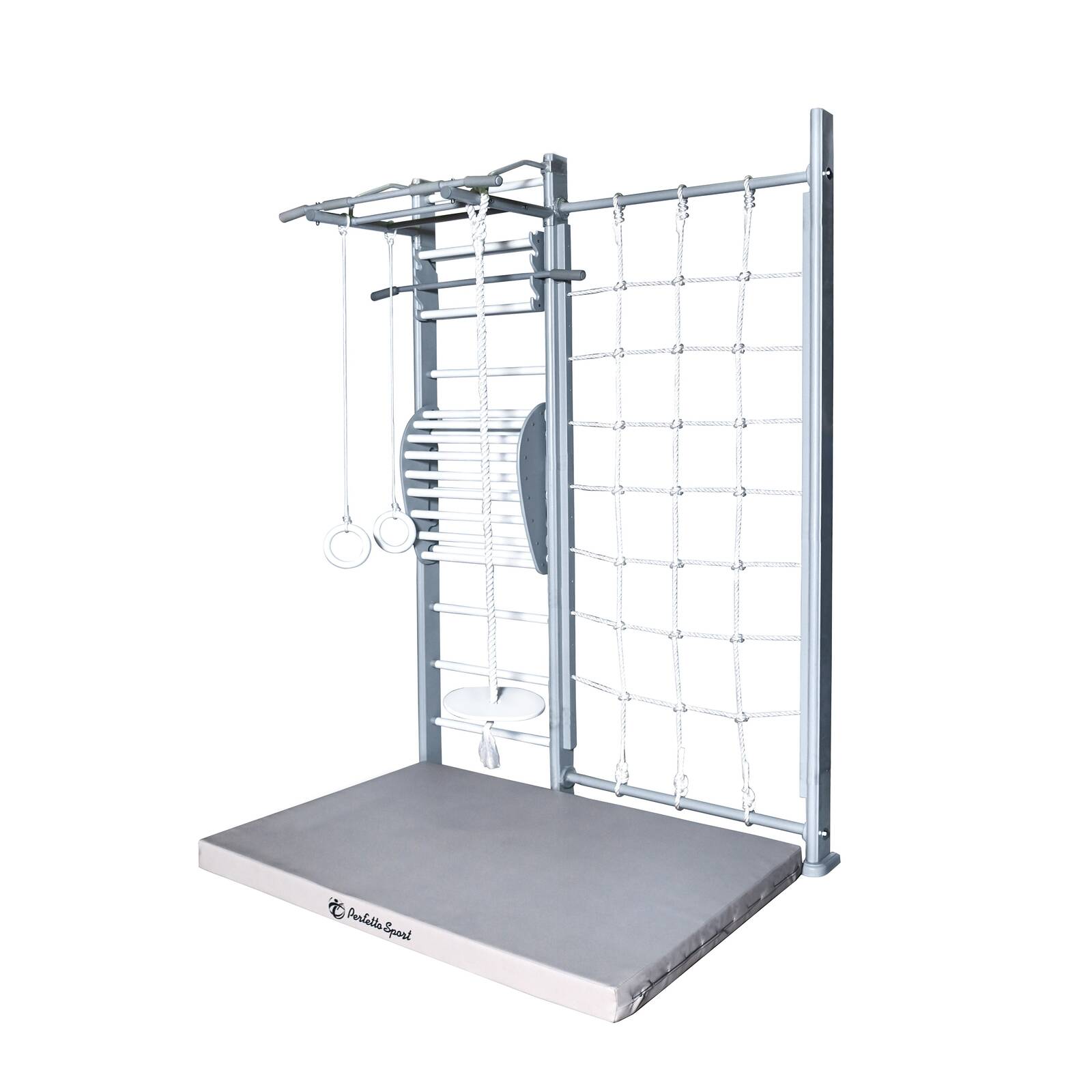 ДСК PERFETTO SPORT "Scala in legno con rete 1"grigio PS-127