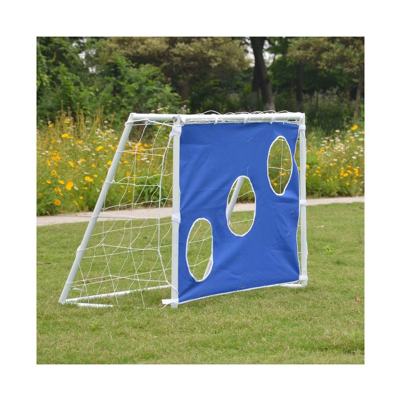 Футбольные ворота DFC GOAL150T (150 х 110 х 60 см) с тентом для отрабатывания ударов