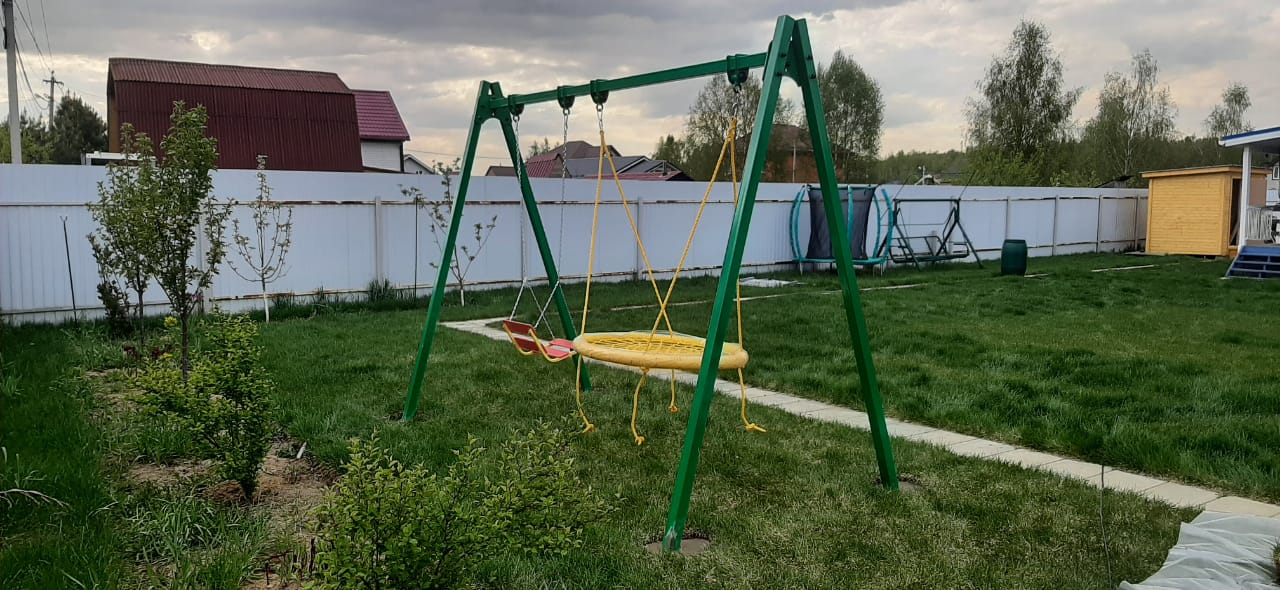 Качели АК двойные гнездо baby - grad 100 см K60LG-BG100