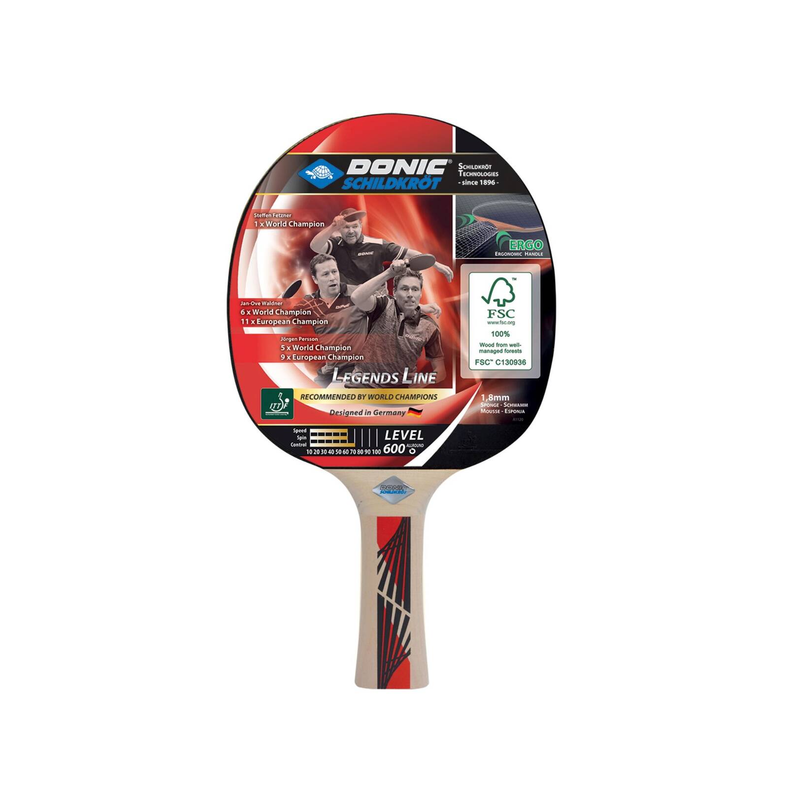 Ракетка DONIC LEGENDS 600