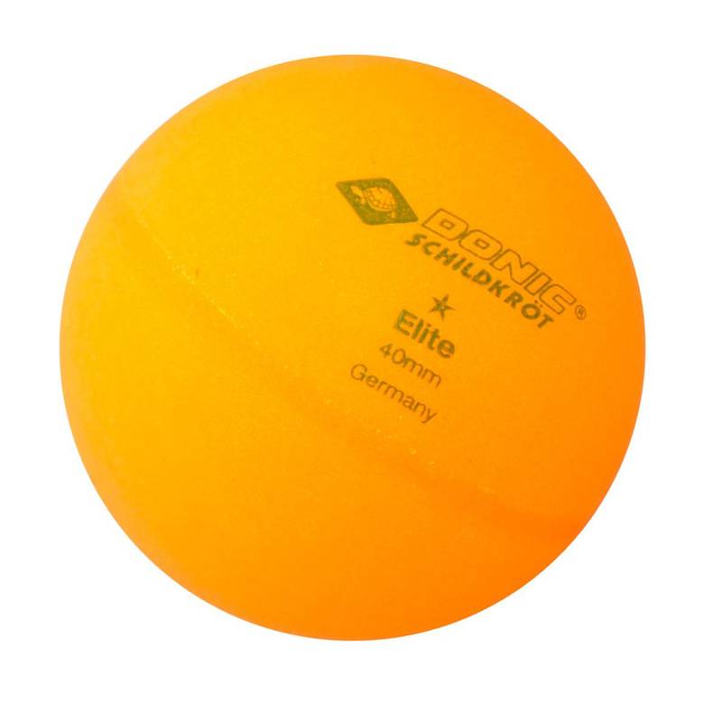 Мячики для настольного тенниса DONIC ELITE 1, 6 шт, оранжевый (618017)