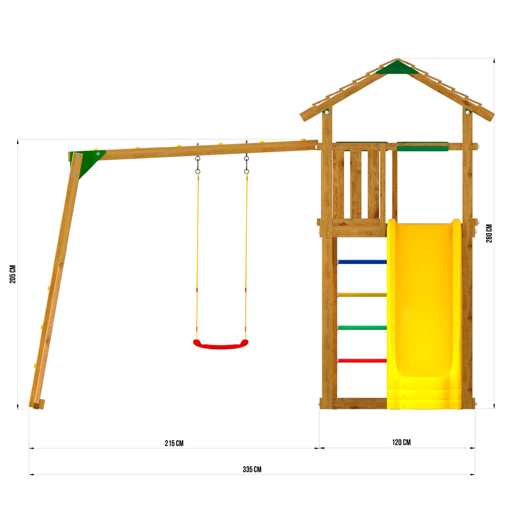 Детская игровая площадка Jungle Gym JC7 "Нимба"