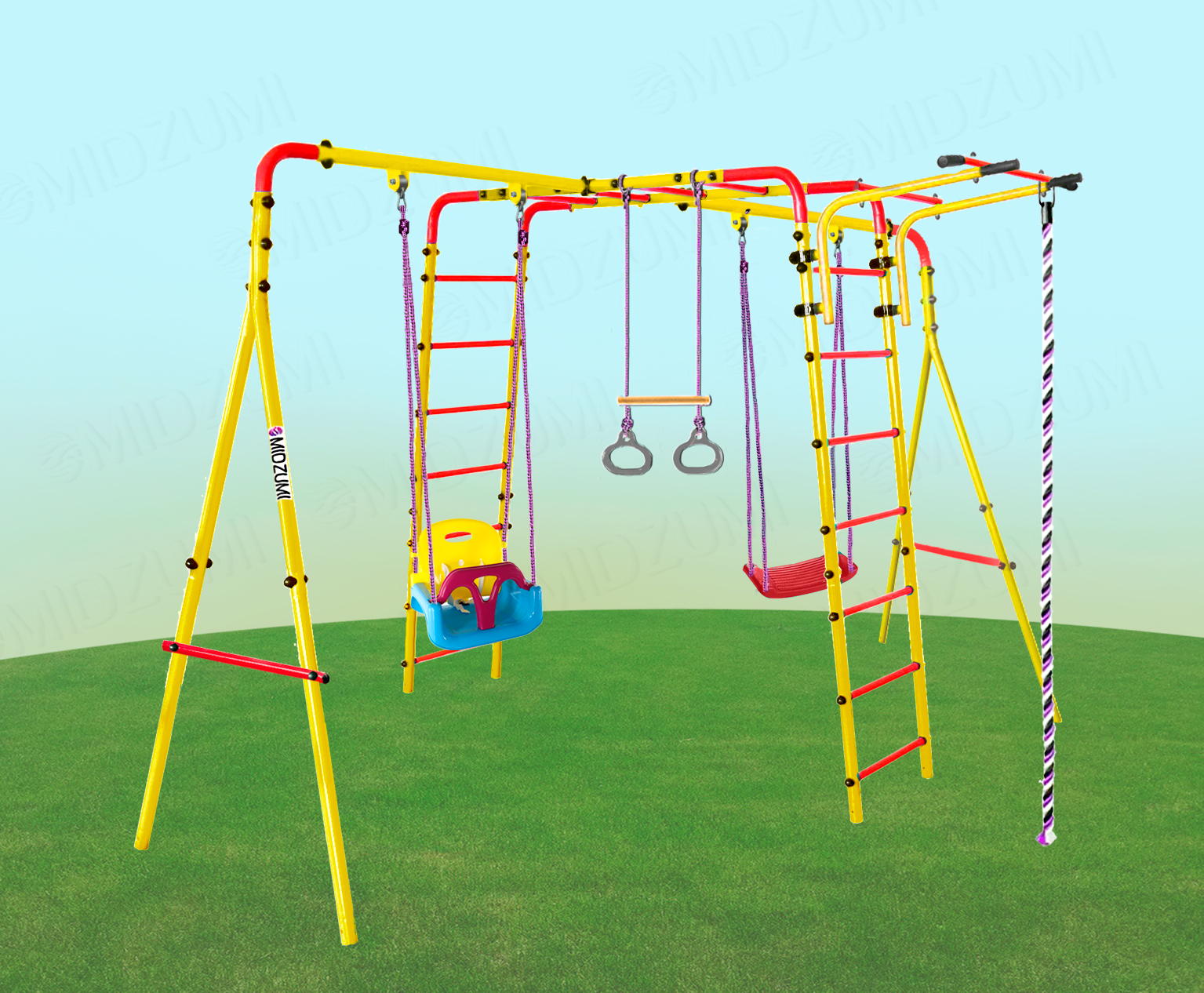 Уличный детский спортивный комплекс Midzumi Chikara Small