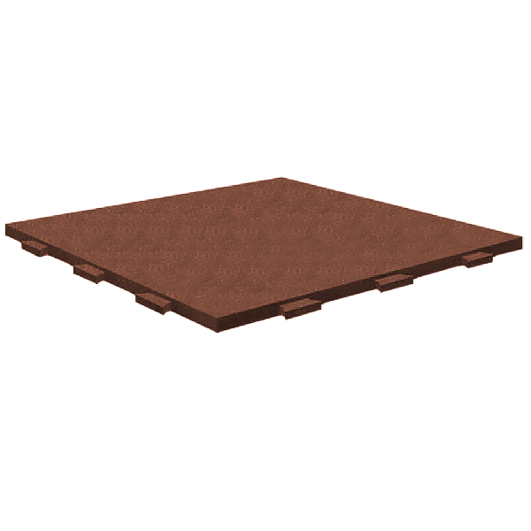 Резиновая плитка со скрытым крепежным замком Comfort 1000x1000x40 мм