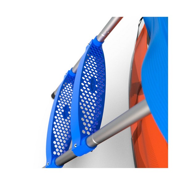 Батут DFC JUMP BASKET 6FT-JBSK-B с внутренней сеткой и лестницей (183 cм)