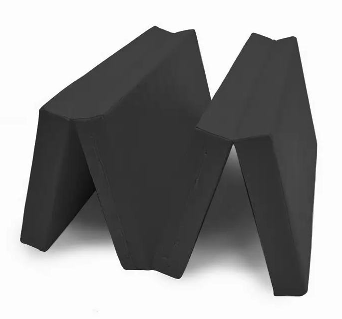 Мат гимнастический складной № 5 (100 х 200 х 10) см черный