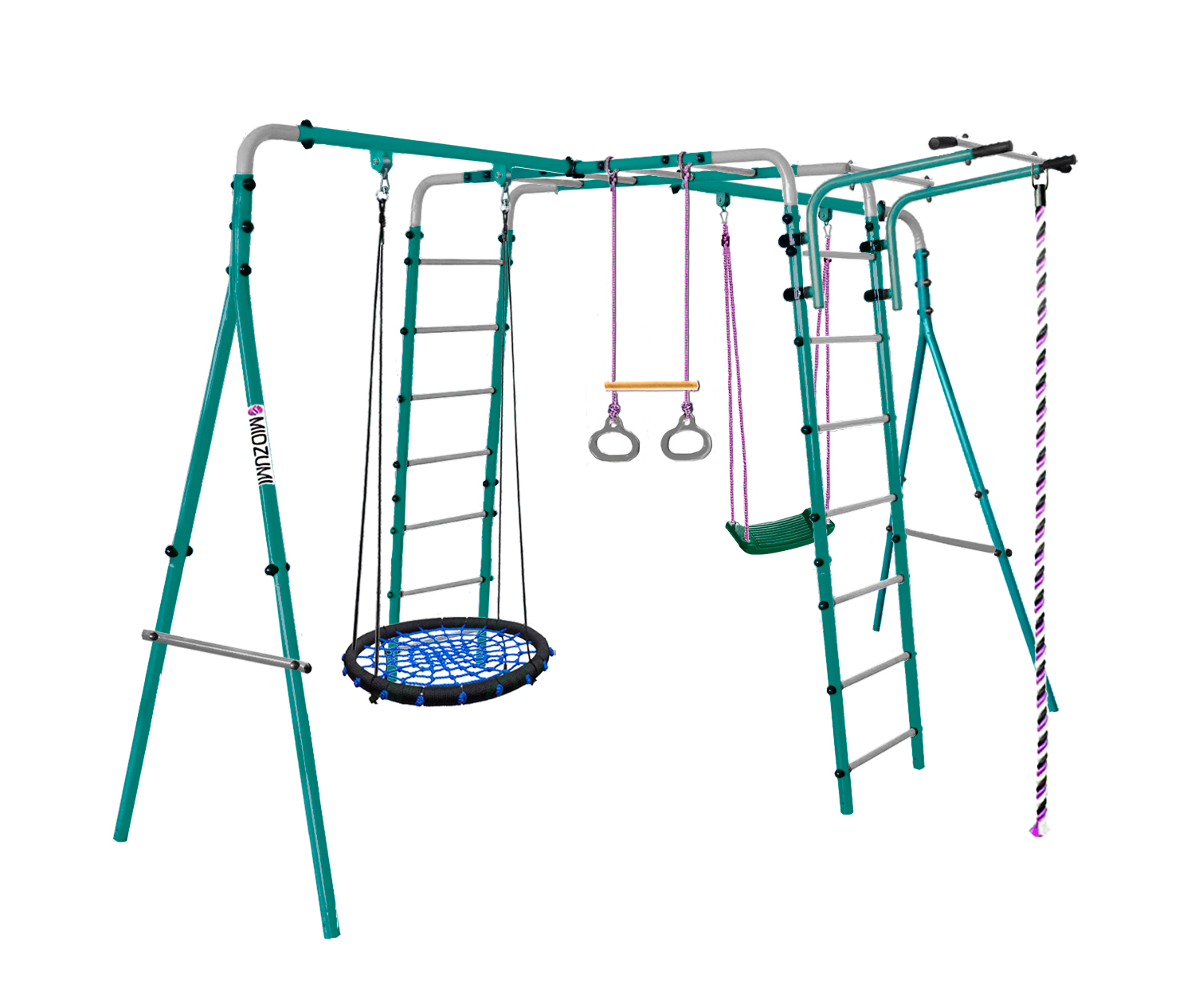 Уличный детский спортивный комплекс Midzumi Tenshi Large L (синее)