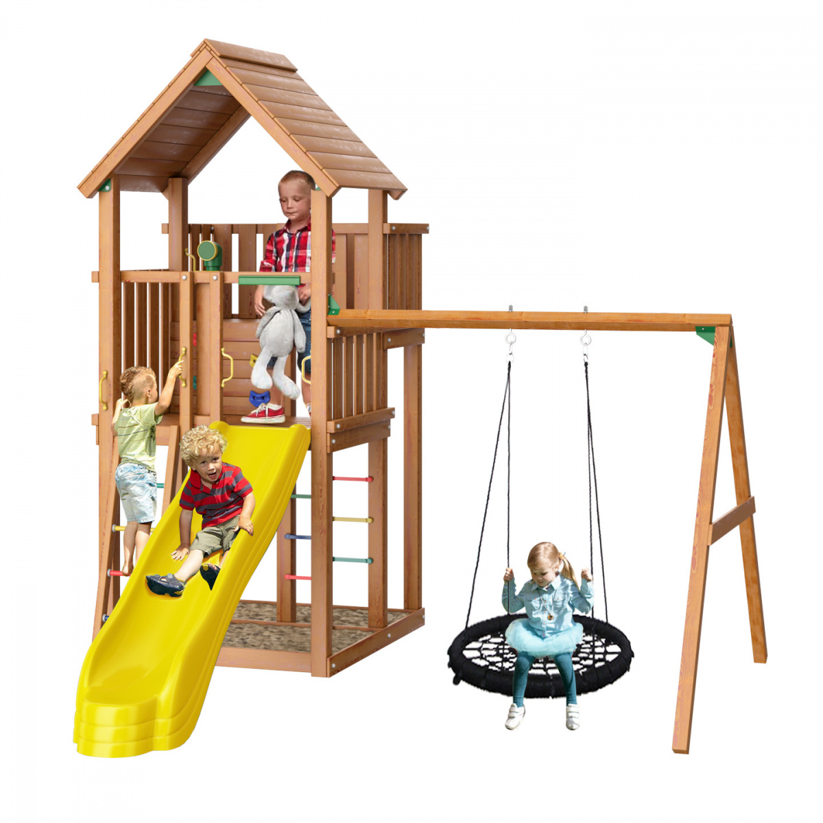 Детская игровая площадка Jungle Gym JP9 "Дуарте"