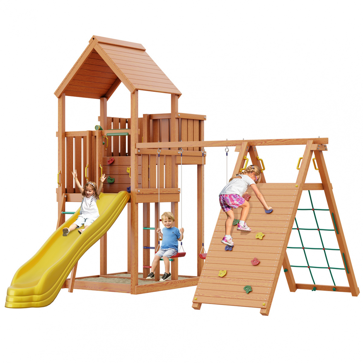 Детская игровая площадка Jungle Gym JP11 "Лаки"