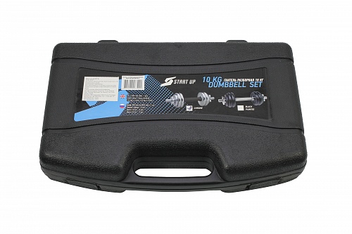 Гантель разборная Start UP HD2706 в пл. чемодане 10 кг (1x10 кг)